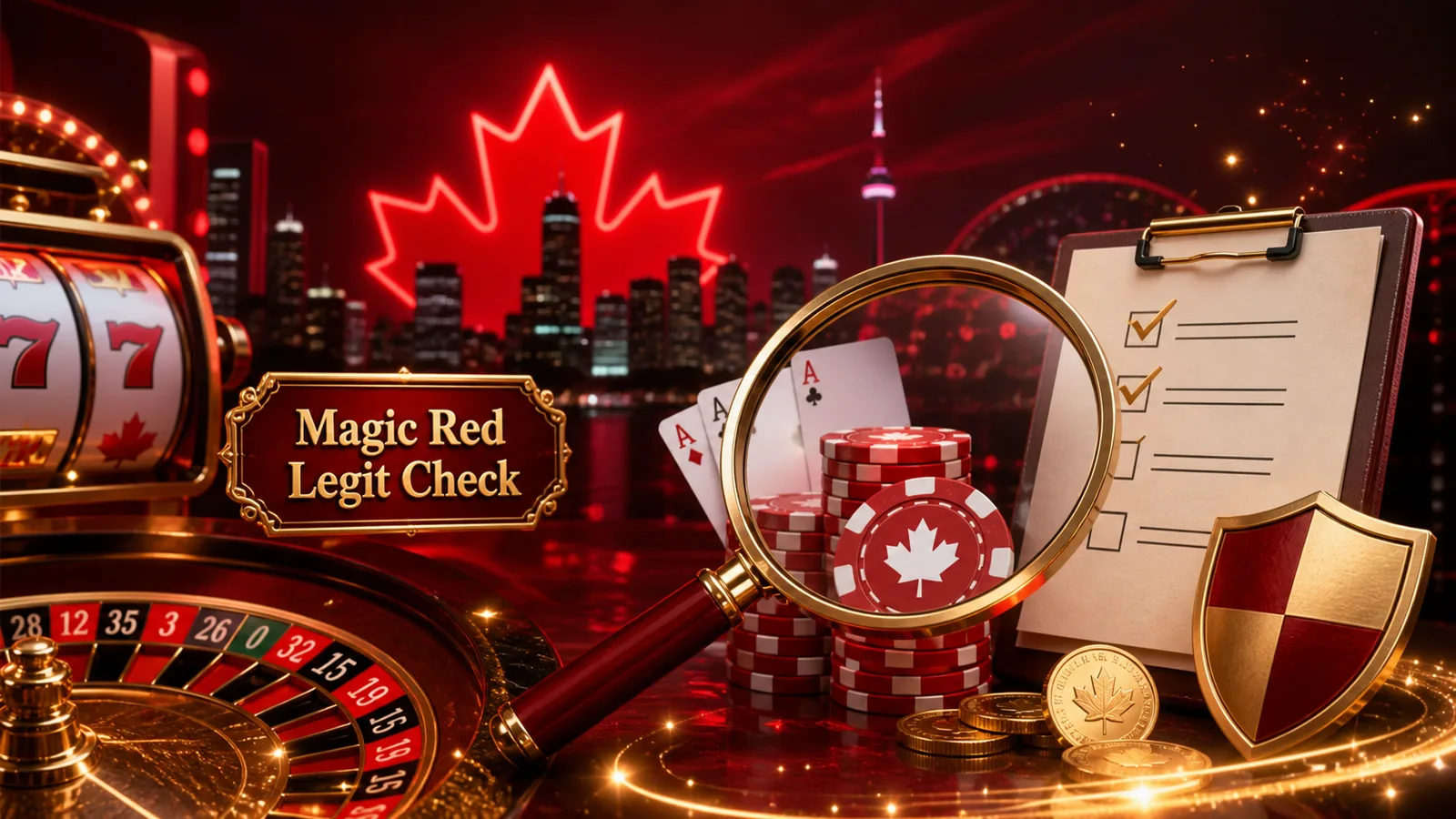Is Magic Red Casino Legit? content banner