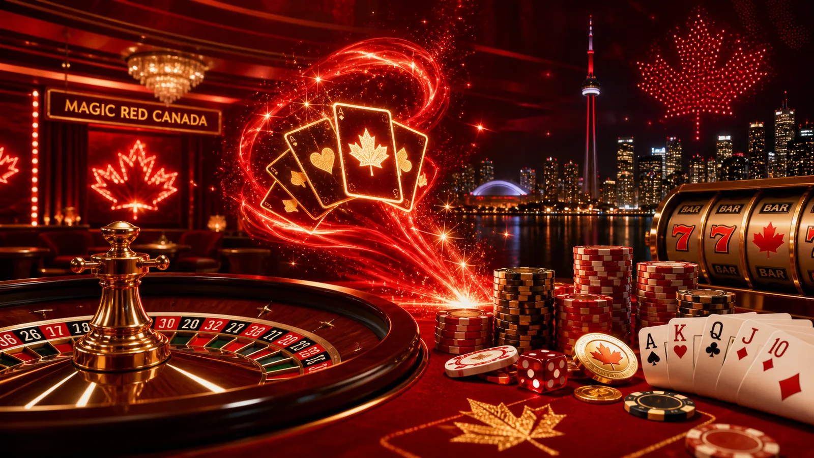 Magic Red Casino Canada content banner