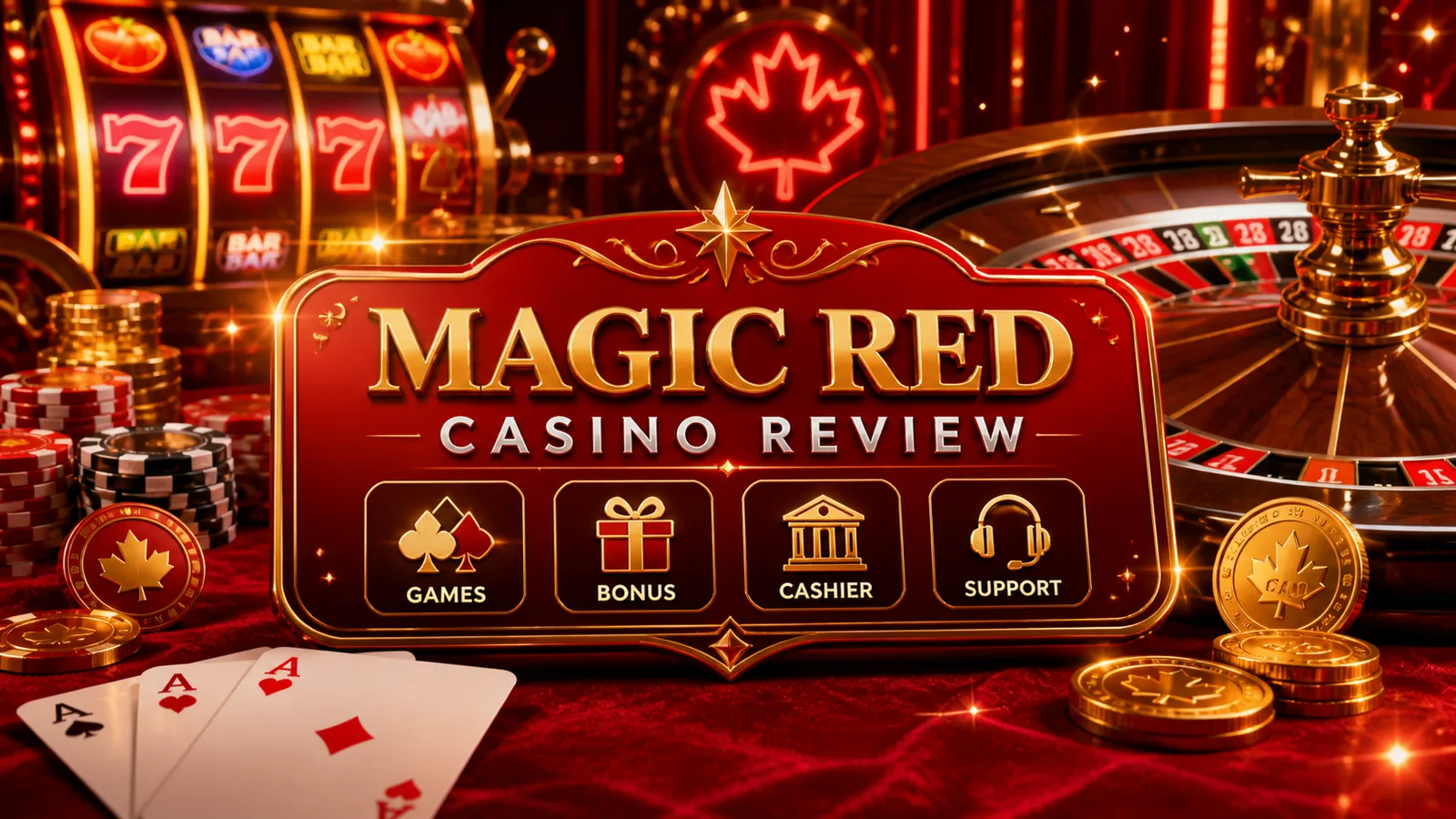 Magic Red Casino Review content banner